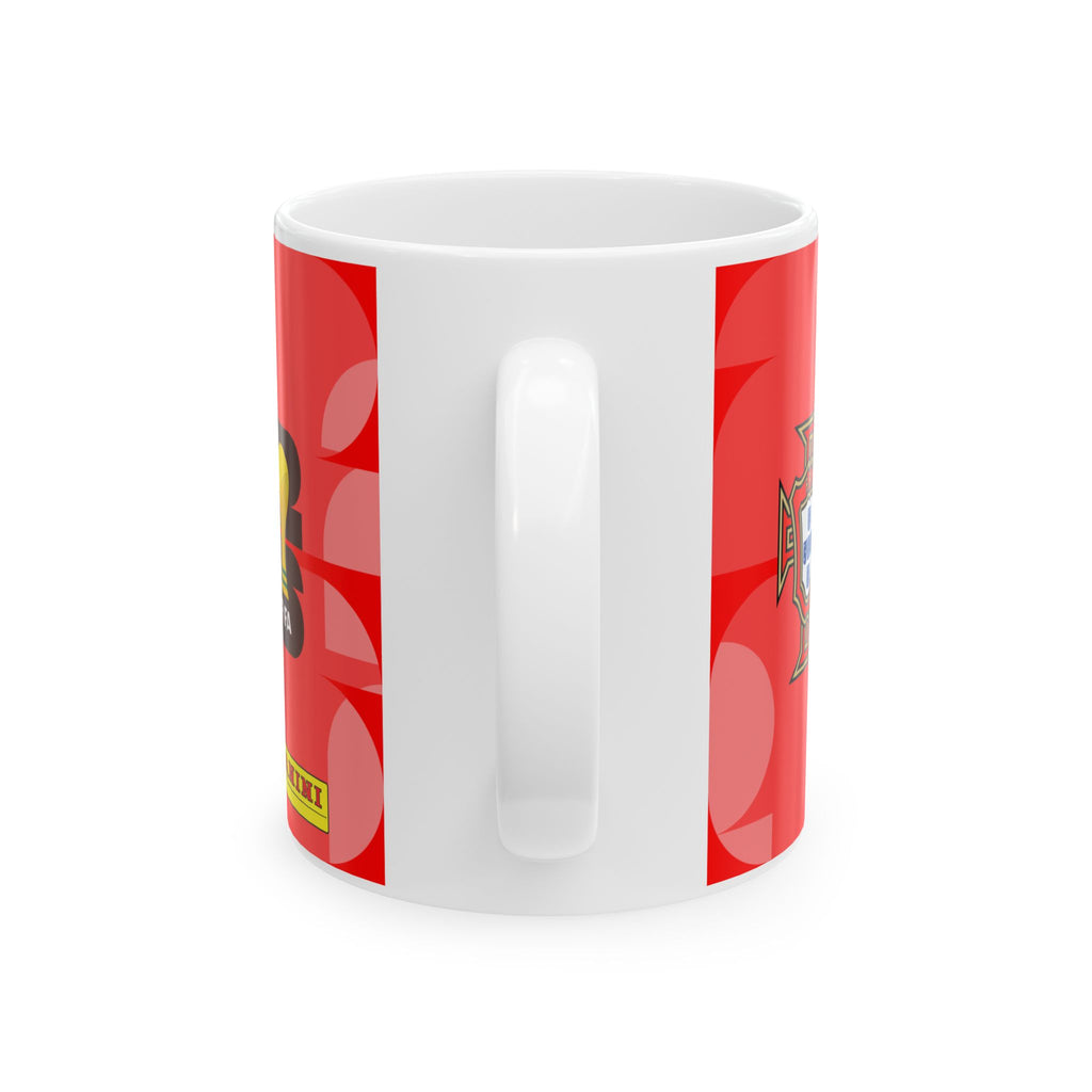 Cristiano Ronaldo Portugal Soccer Mug — Ceramic Coffee Cup (11oz/15oz), World Cup 2026 Mugs