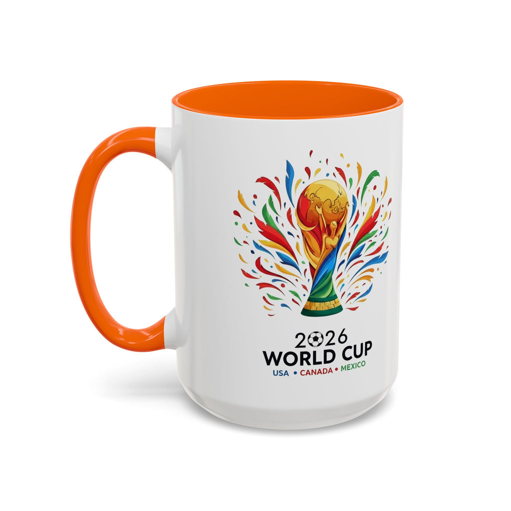 Panama 2026 Soccer Logo Accent Mug | 11oz 15oz, World Cup 2026, Gift for Dad