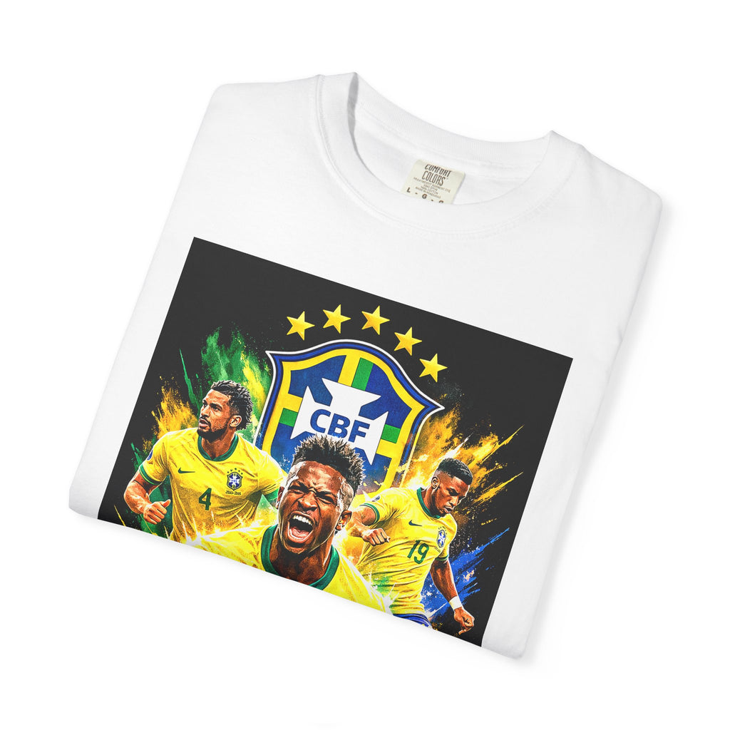 Brazil Soccer Players T-Shirt | 2026 World Cup Back Design, Brasil Flag, Gift for him, Collectible