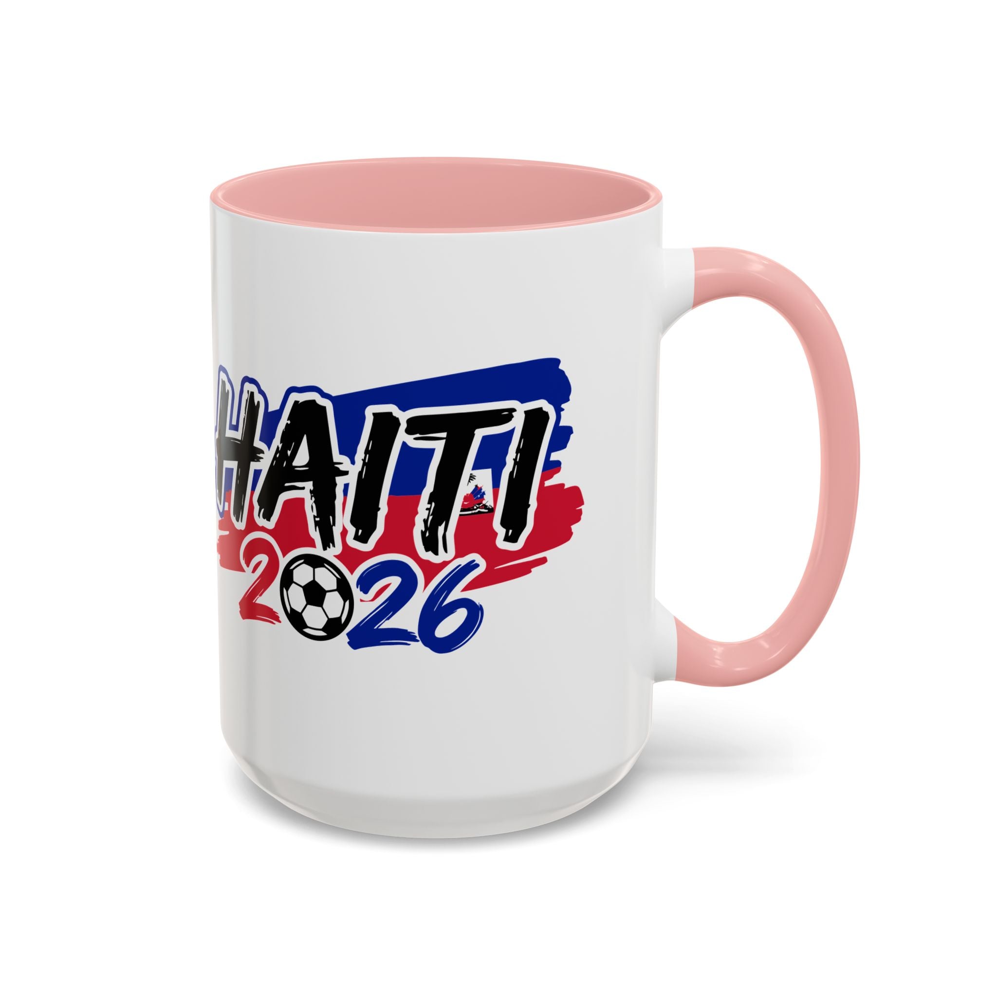 Haiti 2026 Soccer Graphic Mug | Accent Coffee Mug,Soccer World Cup 2026, Gift for Dad