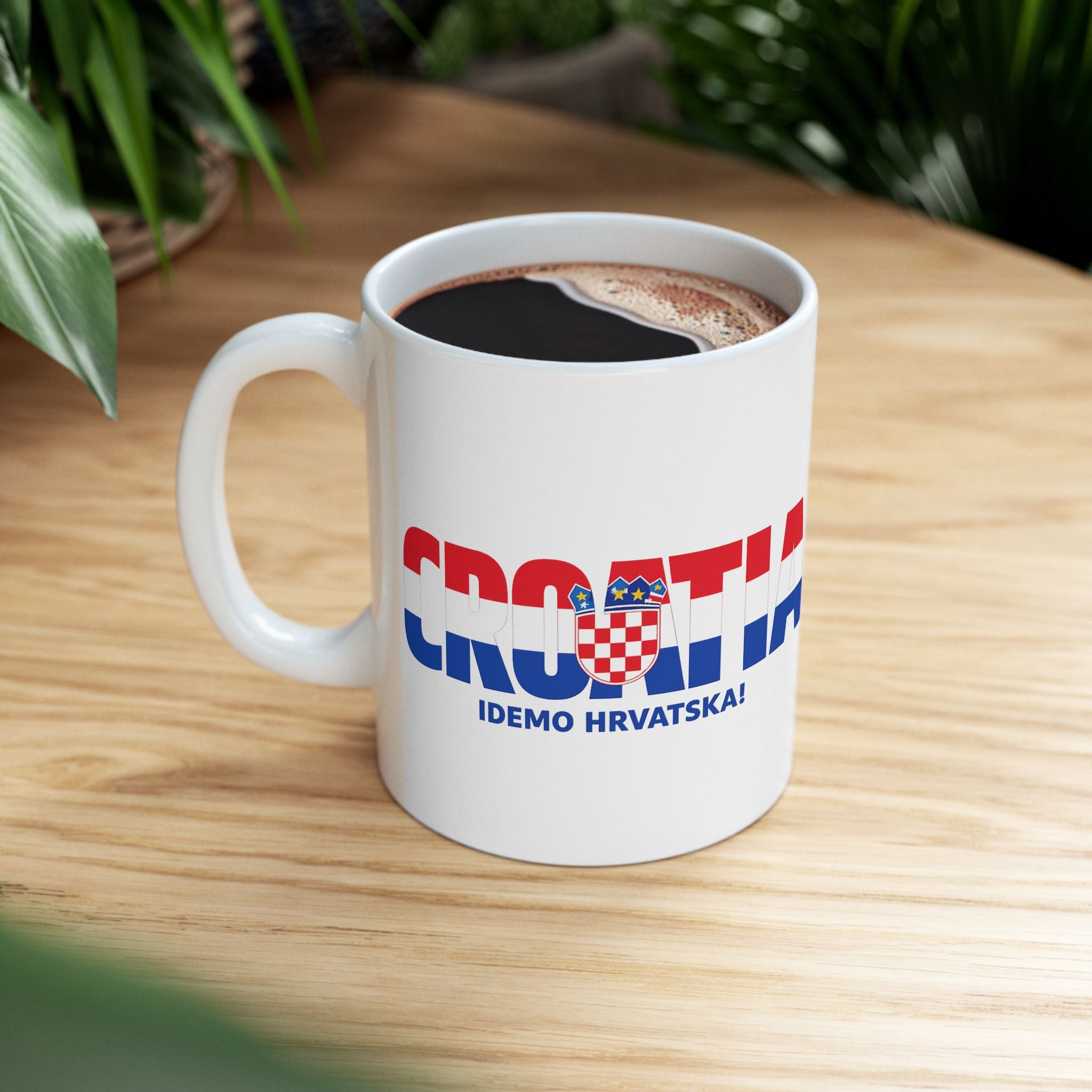Croatia World Cup 2026 Mug | Croatian Flag Ceramic Mug, Gift For Dad