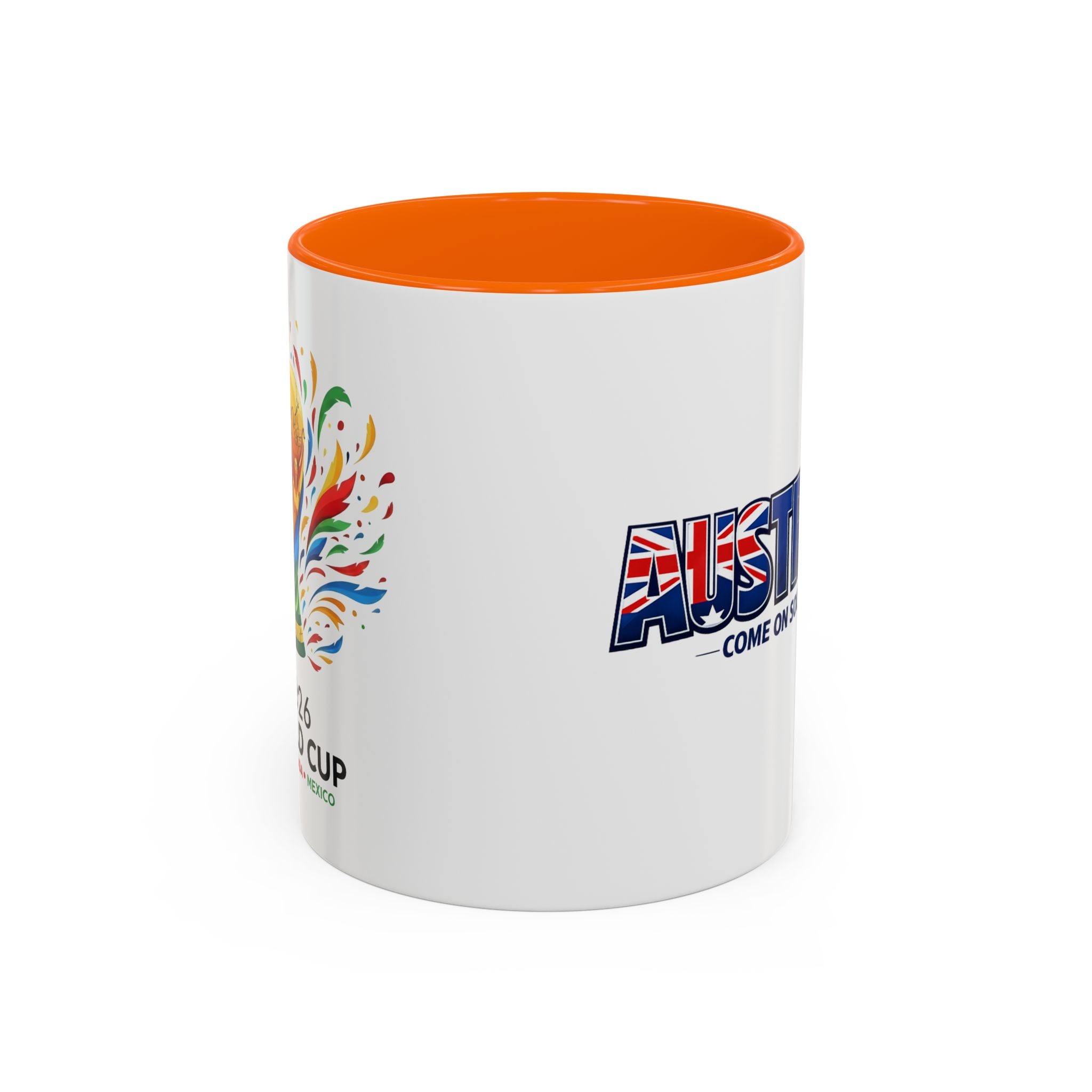 Australia Soccer Cheers Mug | Accent Coffee Mug 11oz 15oz