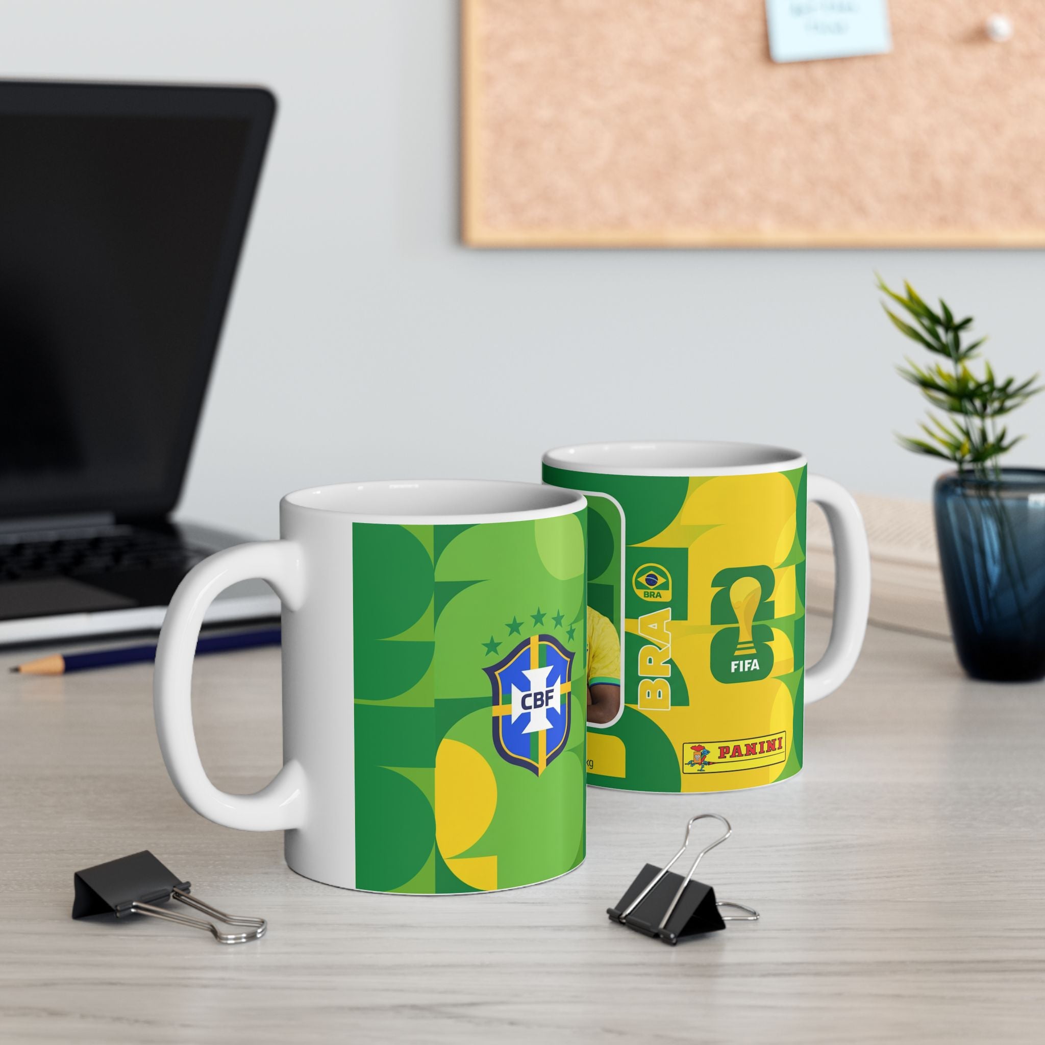 Brazil Soccer Player Endrick Ceramic Mug 11oz/15oz, World Cup 2026 Mugs
