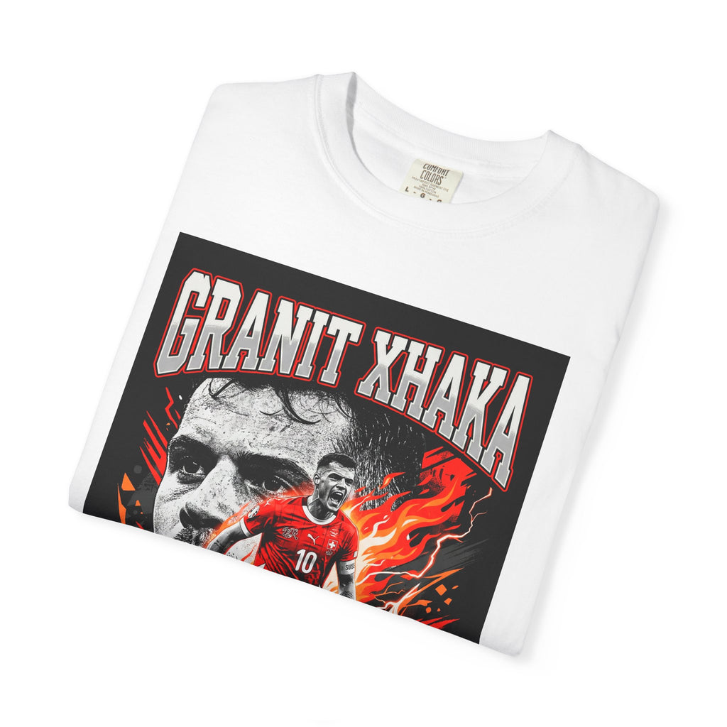 Soccer Star Graphic T-shirt | World Cup 2026 Back Print,Switzerland Flag, Gift for him, Collectible