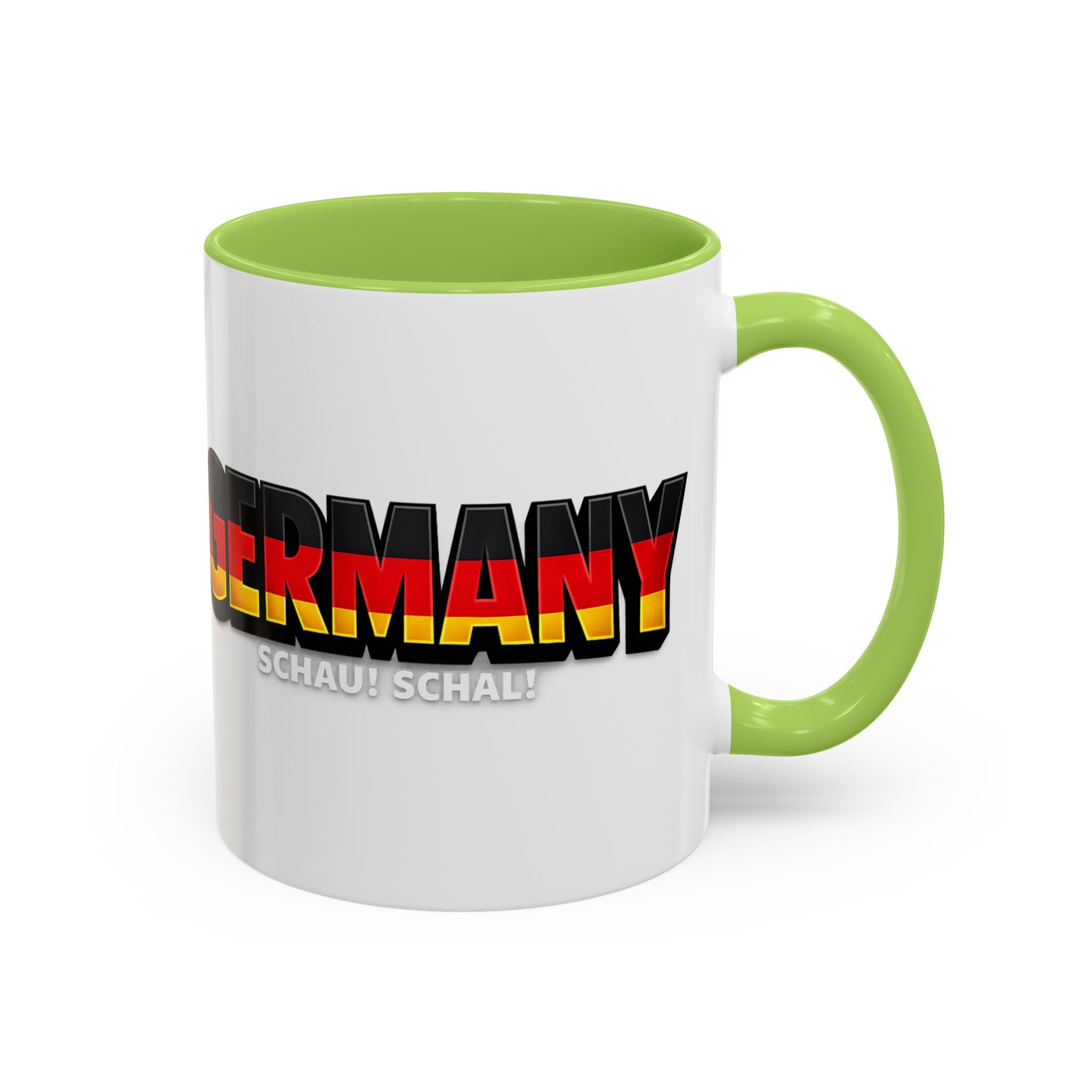 Germany flag text Mug | Accent Coffee Mug 11oz or 15oz, World Cup 2026, Gift for Dad