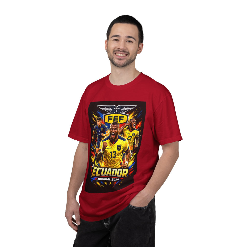 Ecuador Soccer Players T-Shirt | 2026 World Cup Team Tee, Ecuador Flag, Gift for him, Collectible