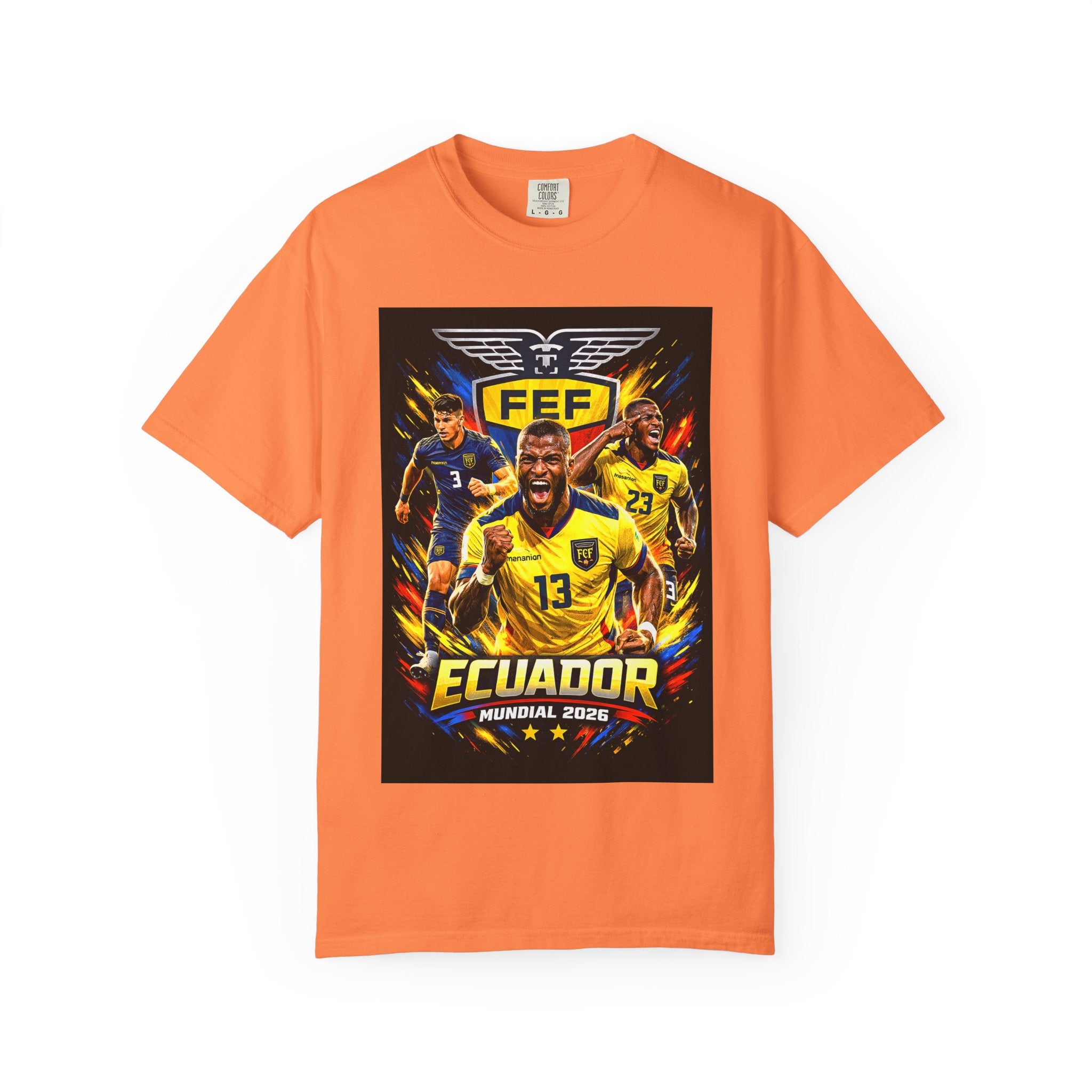 Ecuador Soccer Players T-Shirt | 2026 World Cup Team Tee, Ecuador Flag, Gift for him, Collectible