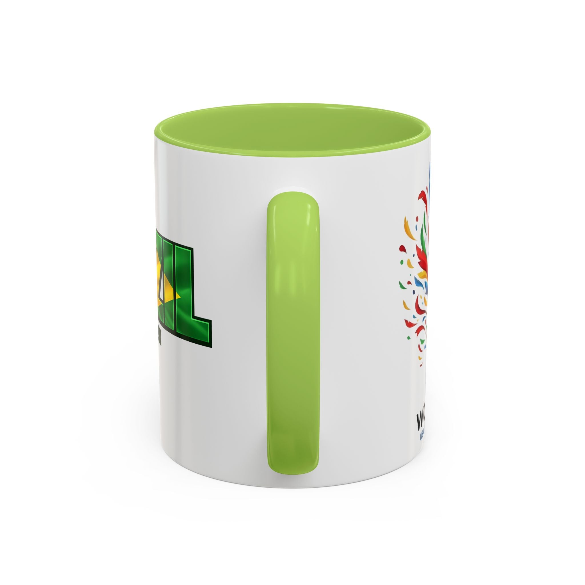 Brazil Vamos Brasil mug | Accent coffee mug, Brazil flag text design, Soccer World Cup 2026, Gifts for Dad