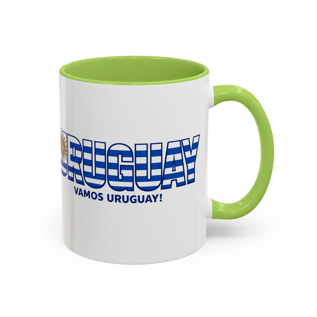Uruguay Vamos Uruguay Mug | Accent Coffee Mug 11oz 15oz, Soccer World Cup, Gift for Dad