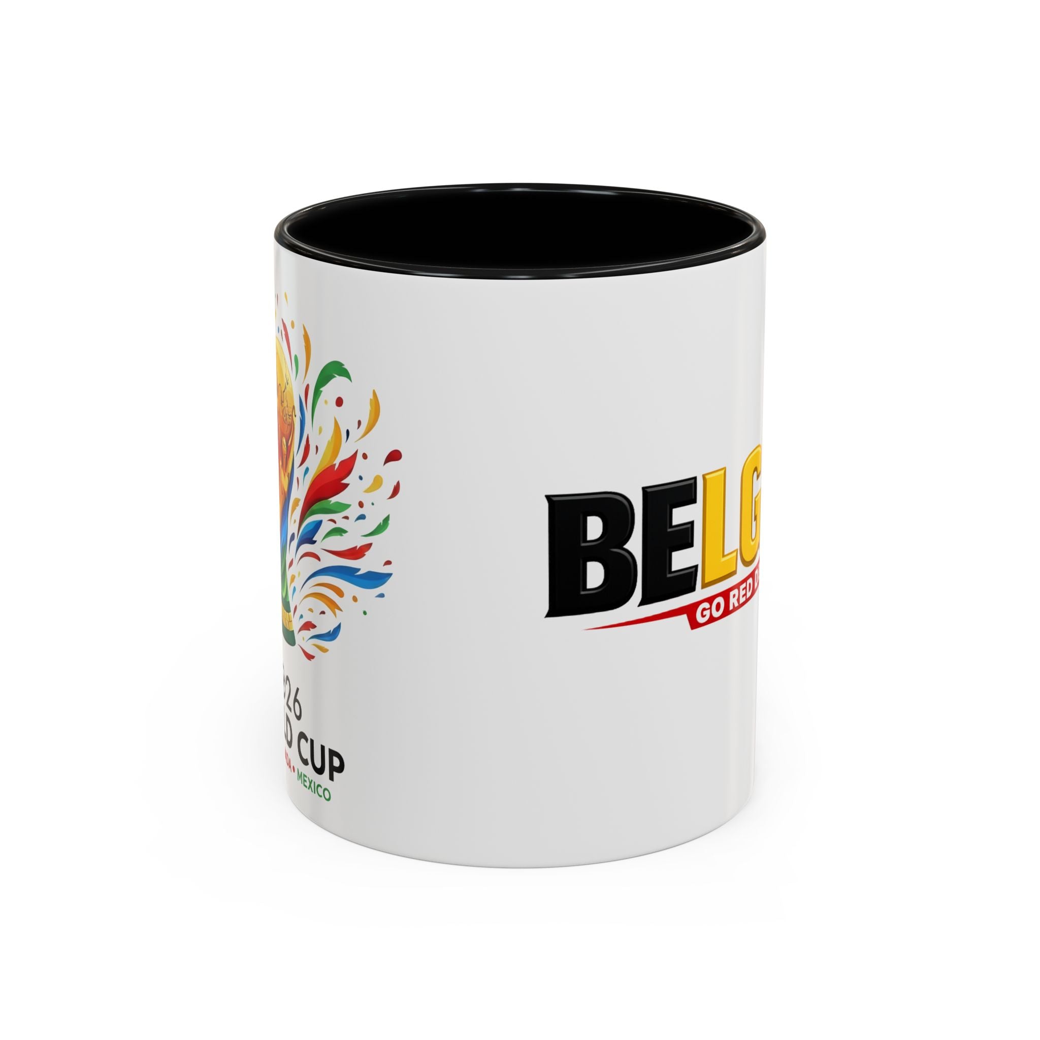 Belgium Go Red Devils Mug | Accent Coffee Mug 11oz 15oz