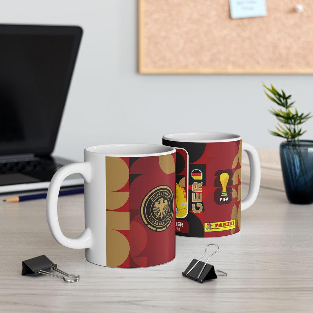 Germany Soccer Player Manuel Neuer Mug — Football Fan Gift (11oz, 15oz), World Cup 2026 Mugs