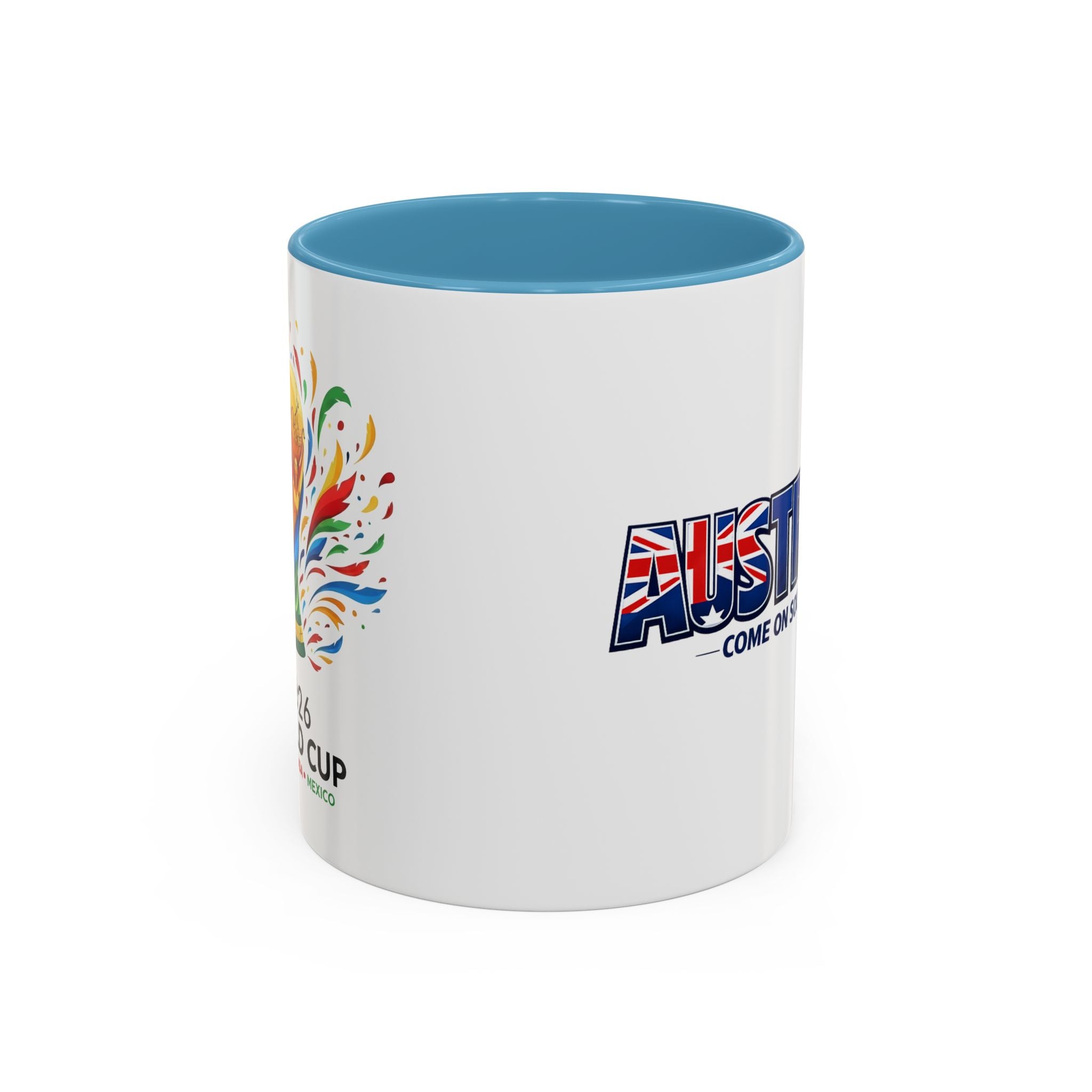 Australia Soccer Cheers Mug | Accent Coffee Mug 11oz 15oz