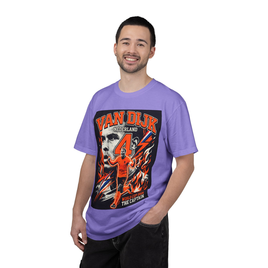 Netherlands Football Captain Shirt | World Cup 2026 Soccer Tee, Gift for him, Collectible, Netherlands flag