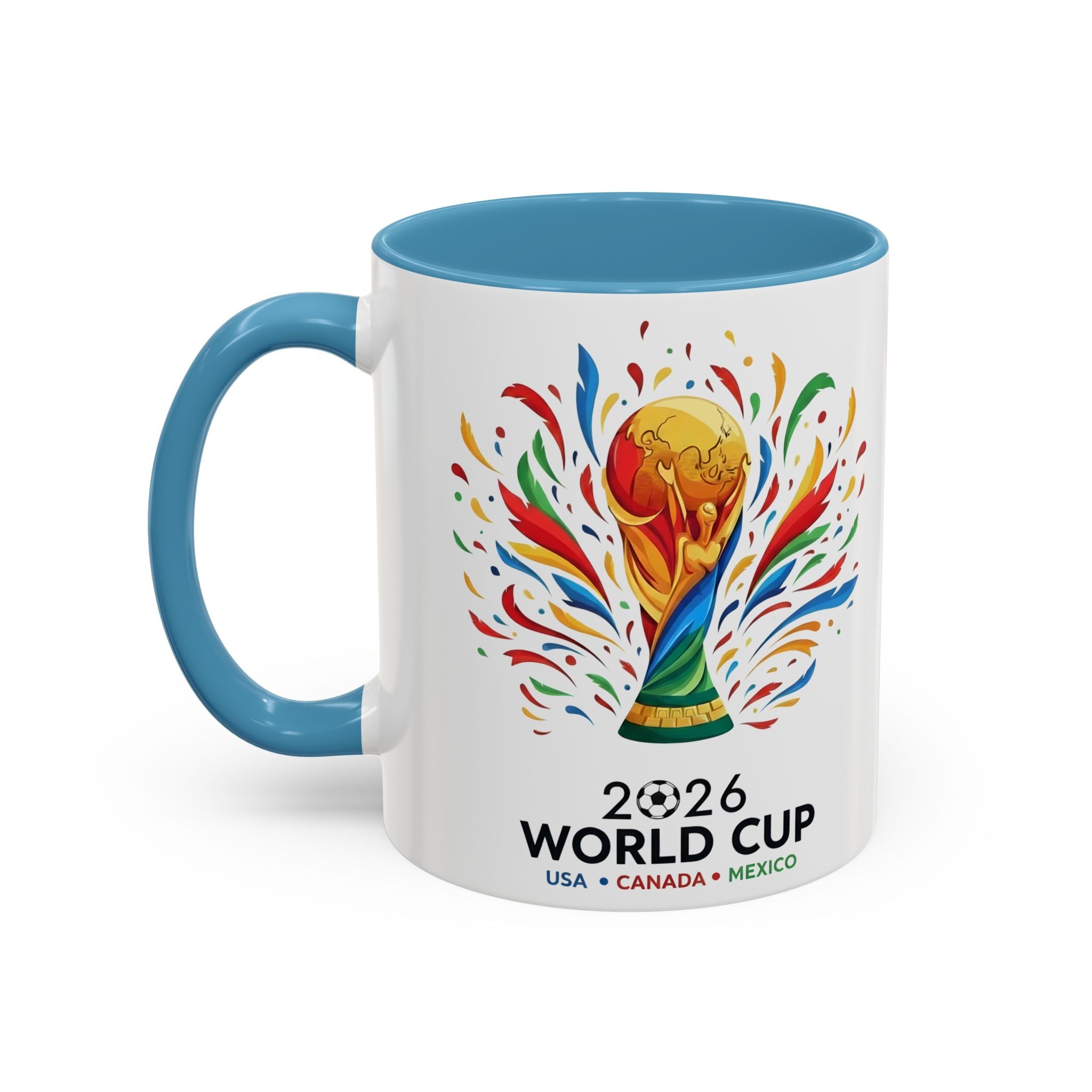 Argentina Vamos Argentina Mug | Accent Coffee Mug, Flag Text Design