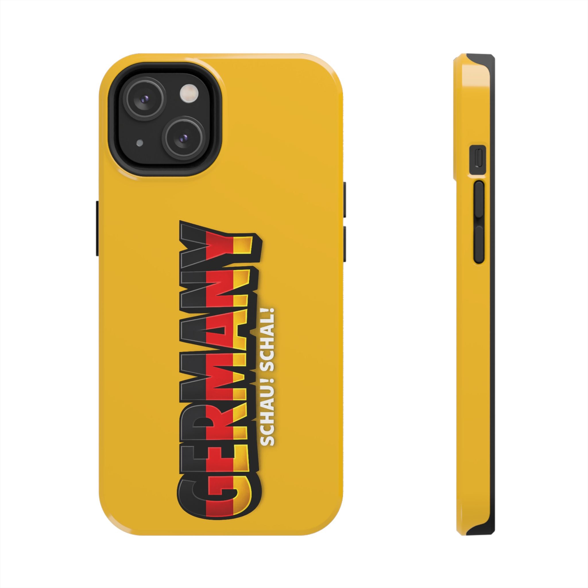 Germany Text Phone Case | Soccer Fan Phone Case, Protective, Glossy, World Cup 2026