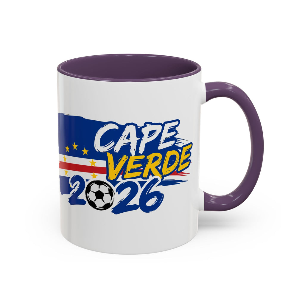 Cape Verde 2026 Soccer World Cup Mug | Accent Coffee Mug 11oz 15oz,Soccer World Cup 2026, Gift for Dad