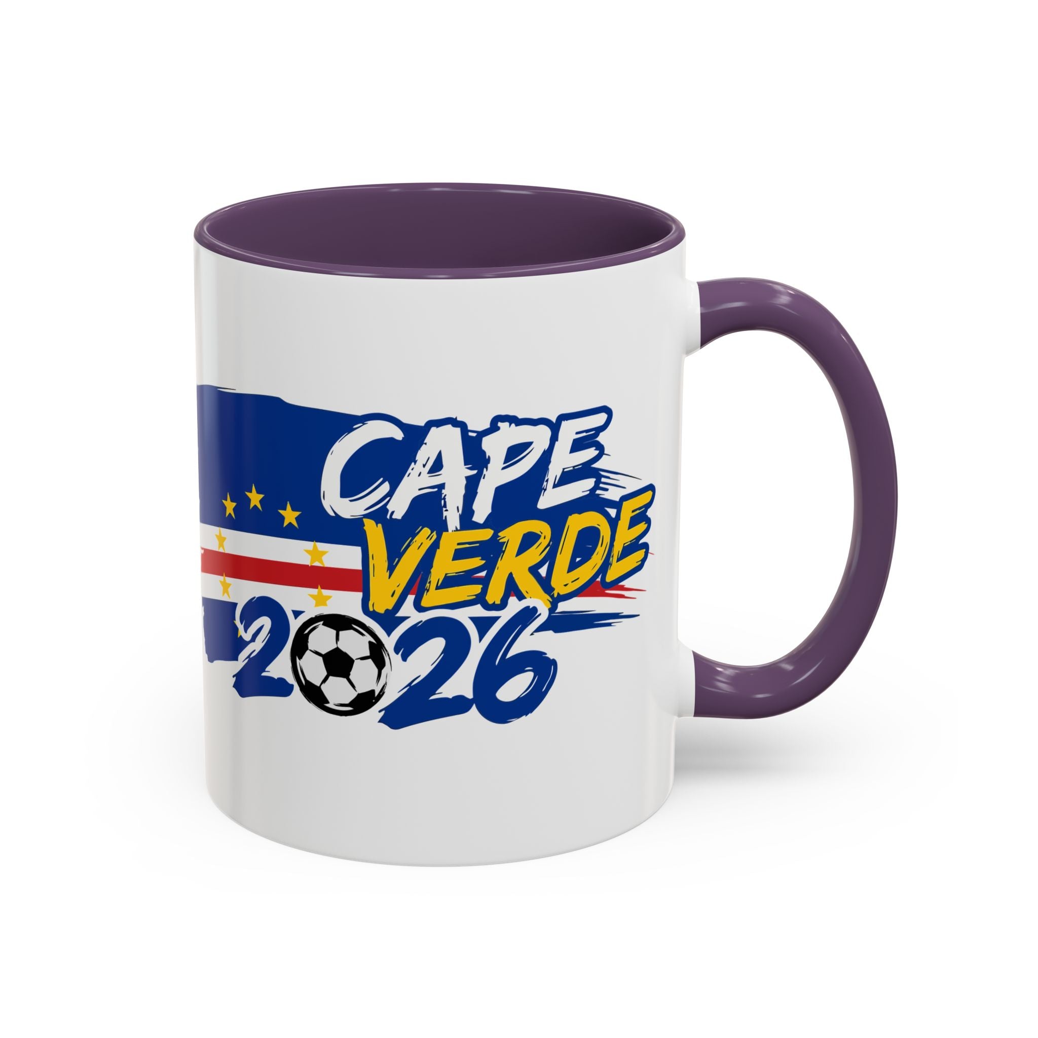 Cape Verde 2026 Soccer World Cup Mug | Accent Coffee Mug 11oz 15oz,Soccer World Cup 2026, Gift for Dad