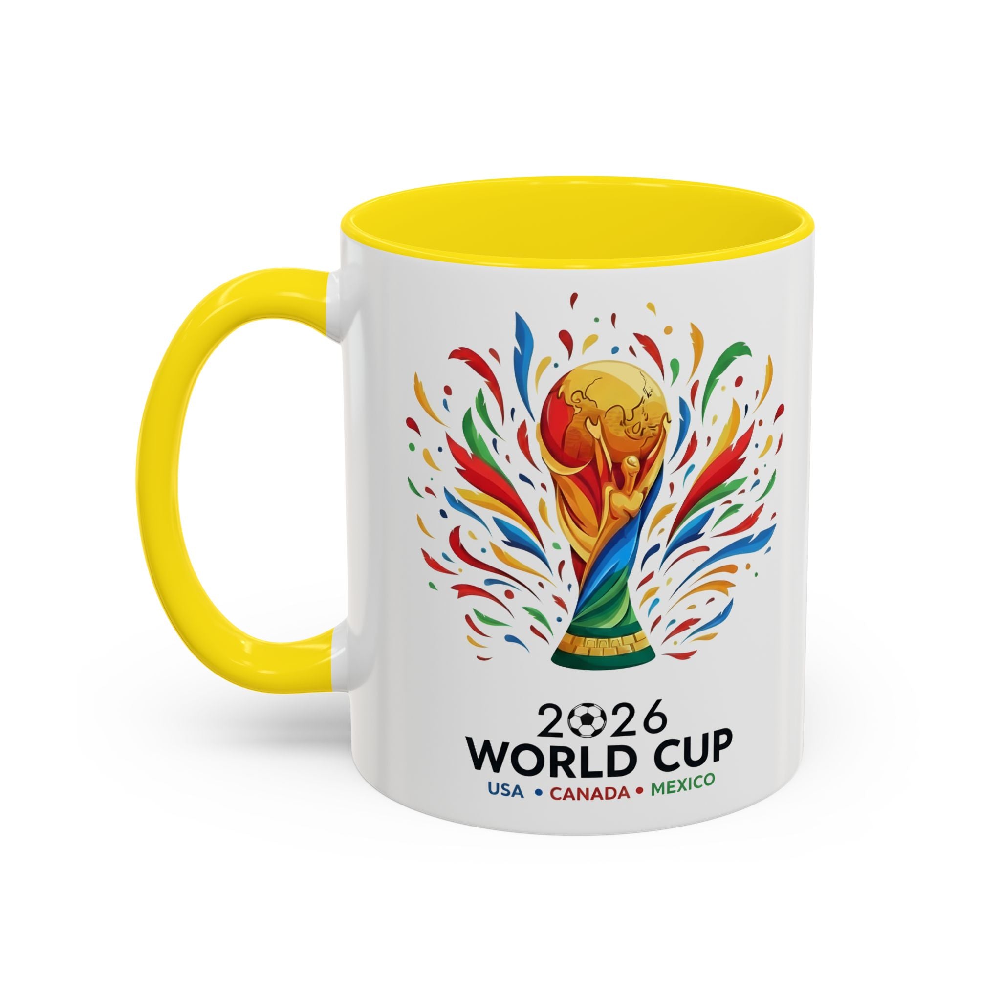 Jordan 2026 Soccer Logo Mug | Accent Coffee Mug 11oz 15oz, World Cup 2026, Gift for Dad