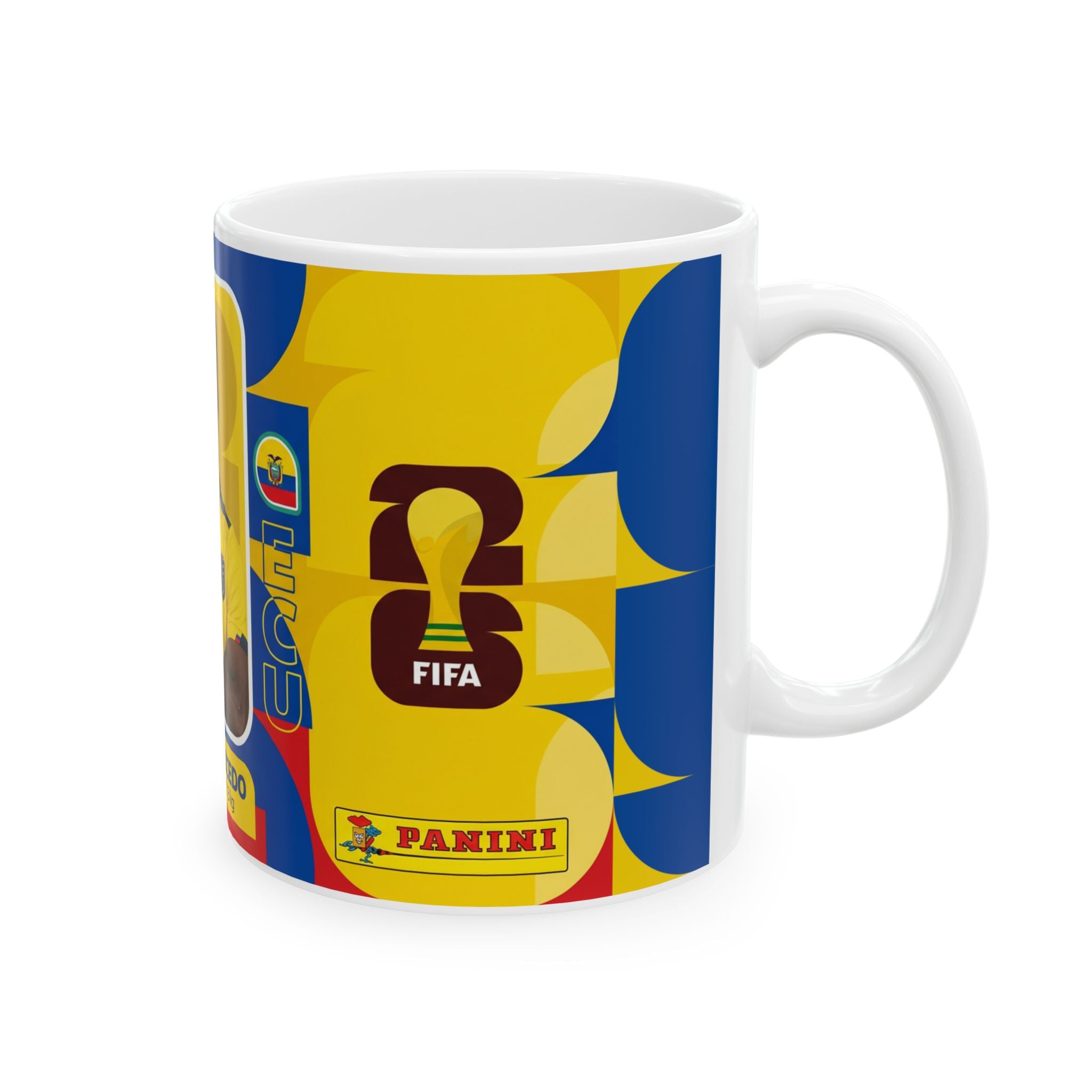 Ecuador Soccer Player Moises Caicedo Mug — Gift For Dad , World Cup 2026 Mugs