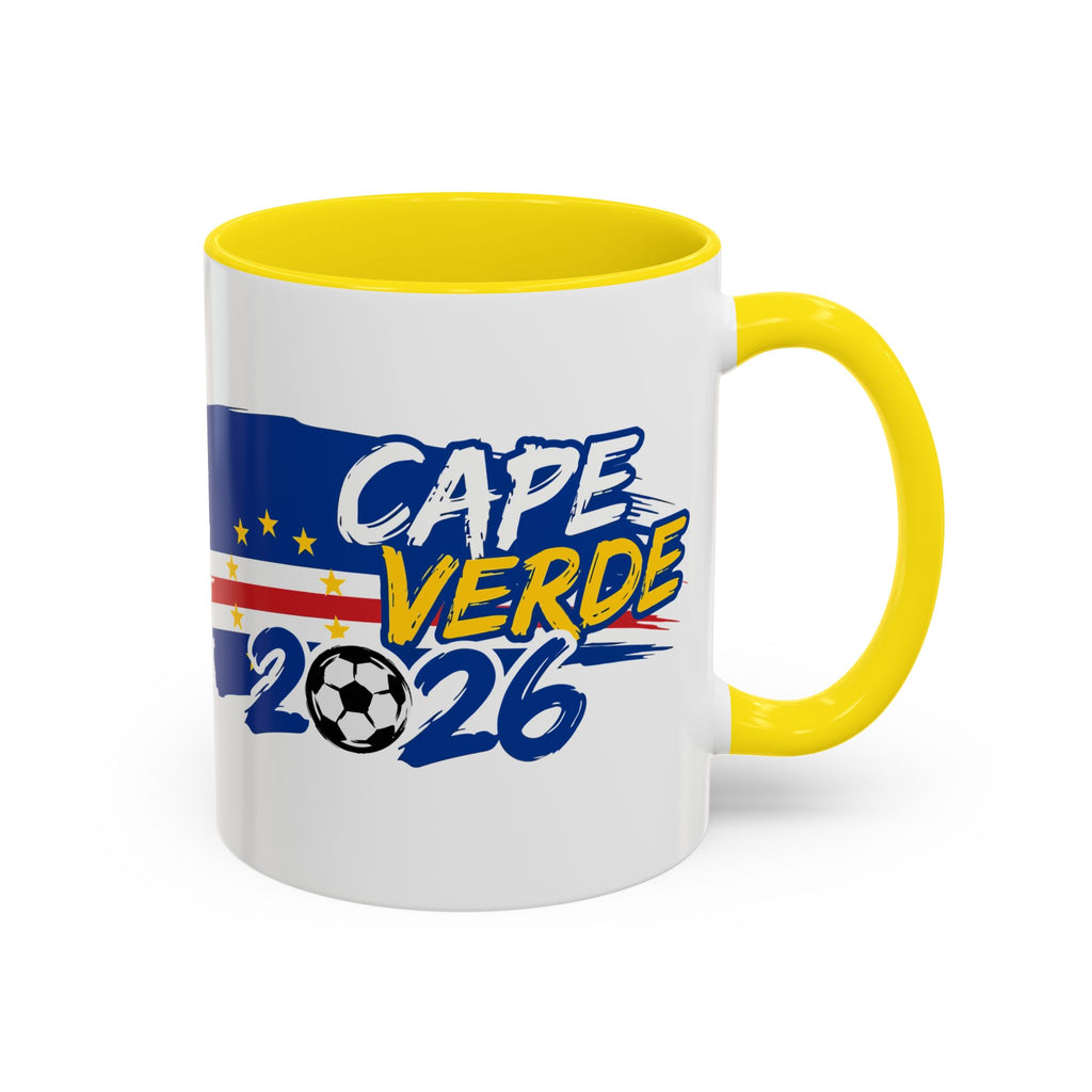 Cape Verde 2026 Soccer World Cup Mug | Accent Coffee Mug 11oz 15oz,Soccer World Cup 2026, Gift for Dad
