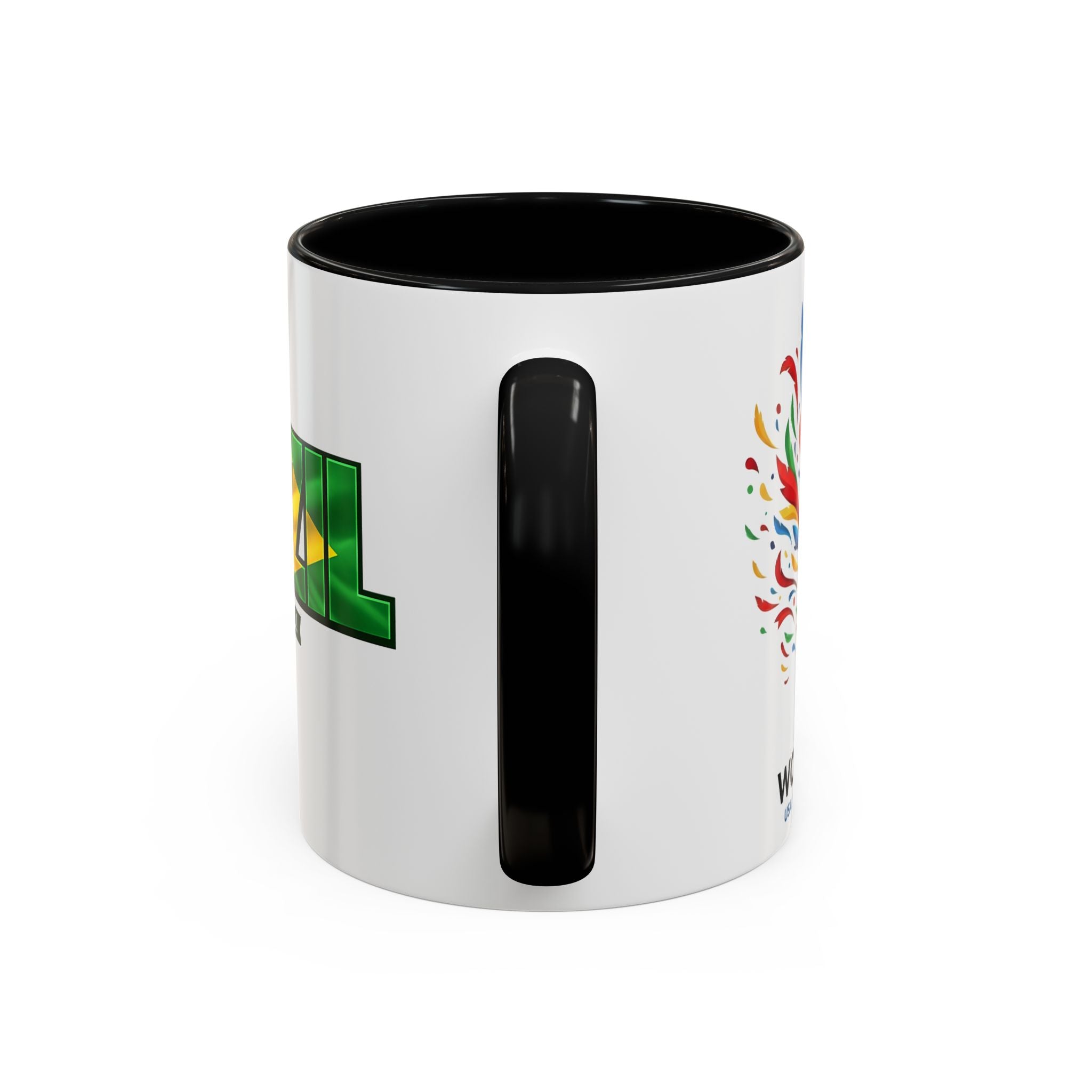 Brazil Vamos Brasil mug | Accent coffee mug, Brazil flag text design, Soccer World Cup 2026, Gifts for Dad