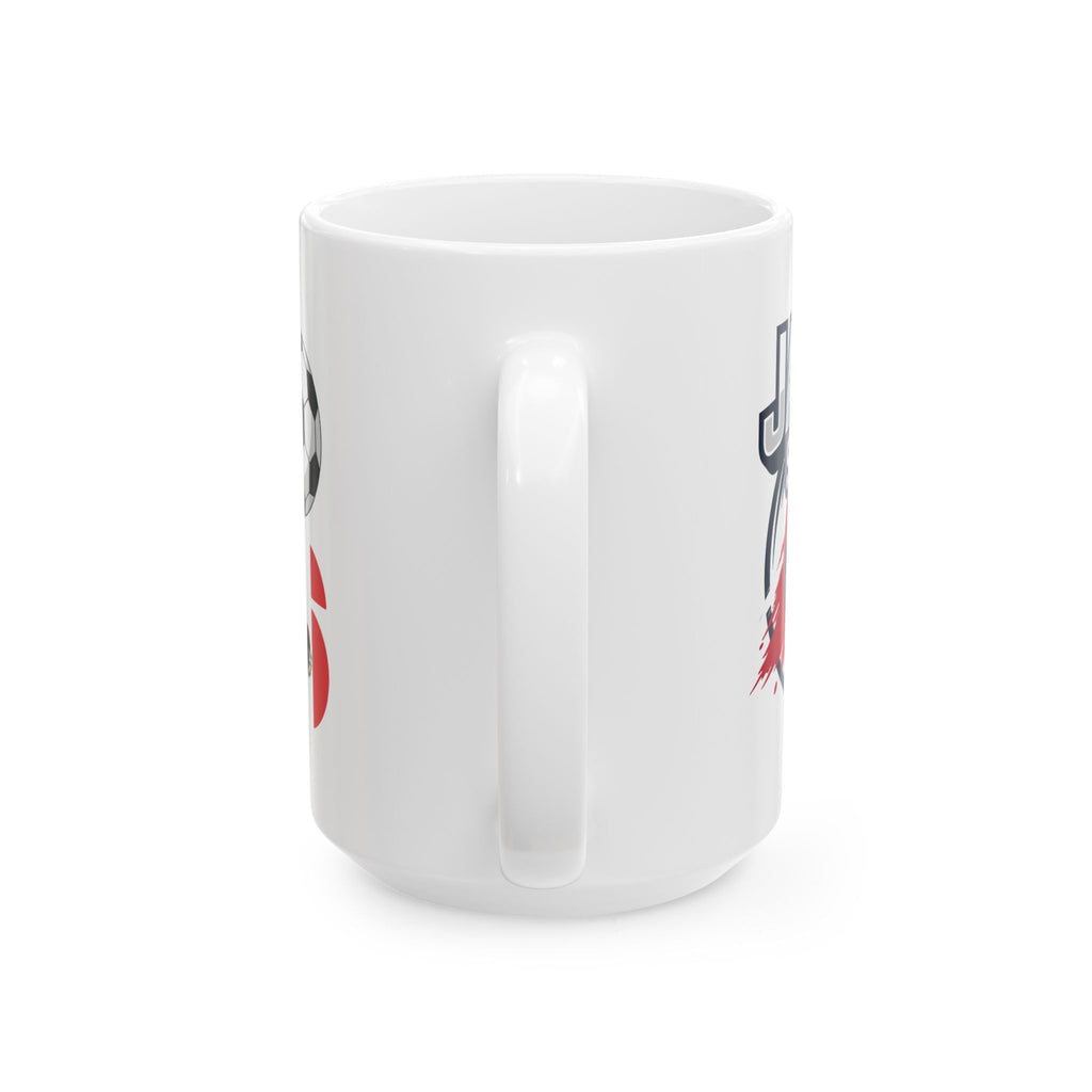 Japan Soccer Flag Mug | Soccer Ball, World Cup 2026 Coffee Mugs, Gift For Dad,