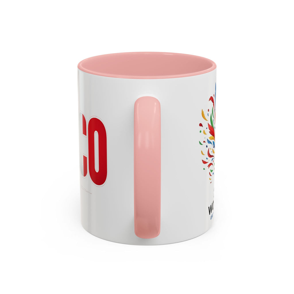 Mexico Coffee Mug | Accent Coffee Cup 11oz 15oz, World Cup 2026, Gift for Dad, Mexican Flag