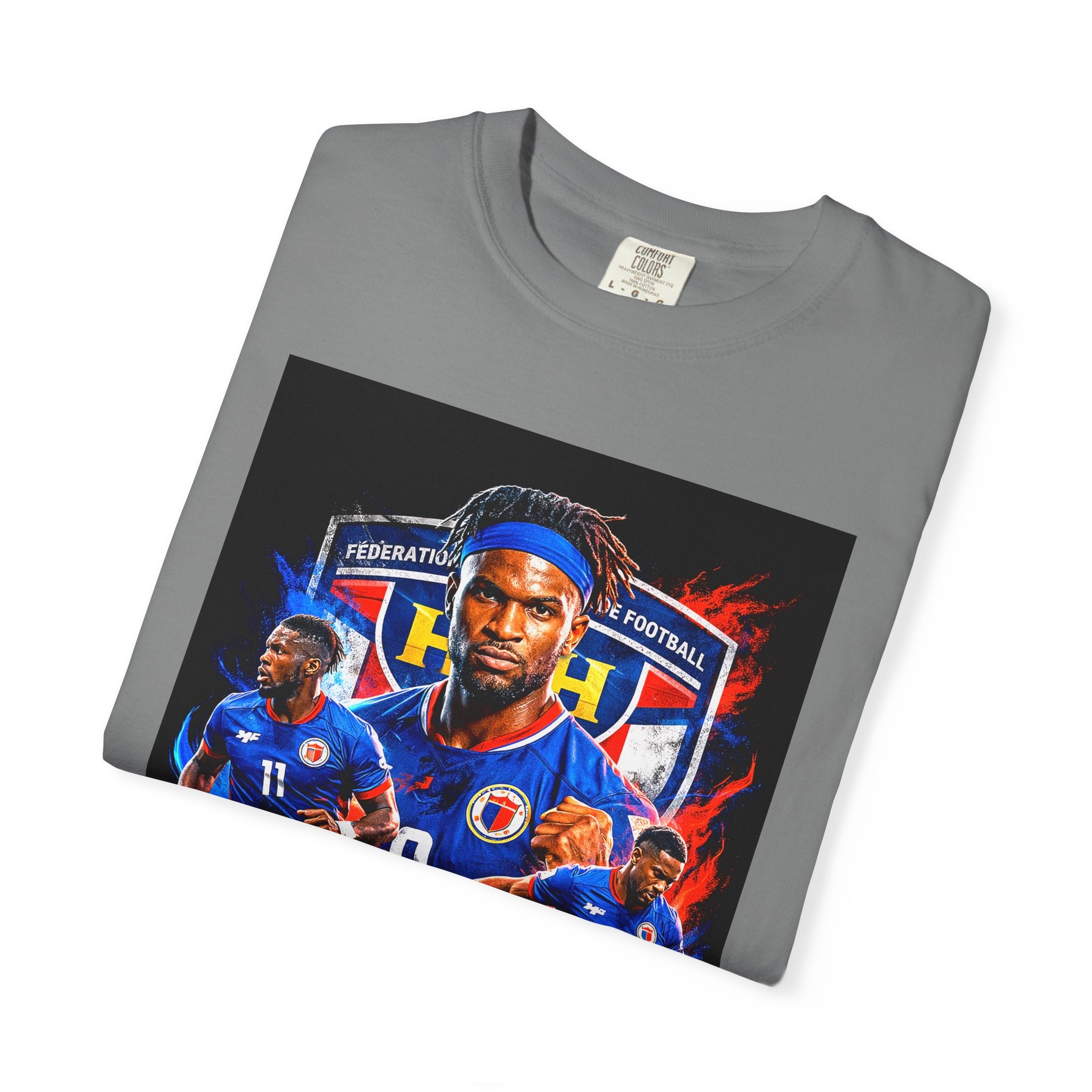 Haiti Soccer Players T-shirt | 2026 World Cup Back Graphic, Haiti Flag, Gift for him, Collectible