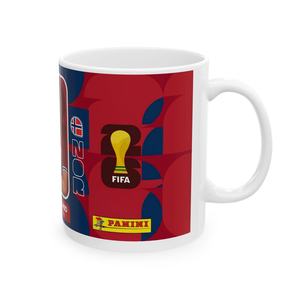 Erling Haaland Norway Soccer Mug –  Ceramic Cup (11oz/15oz), World Cup 2026 Mugs