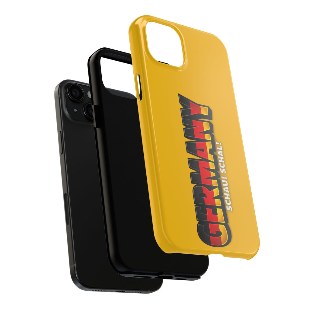 Germany Text Phone Case | Soccer Fan Phone Case, Protective, Glossy, World Cup 2026