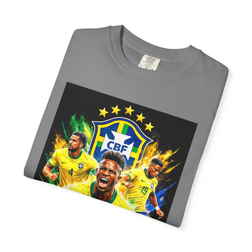 Brazil Soccer Players T-Shirt | 2026 World Cup Back Design, Brasil Flag, Gift for him, Collectible