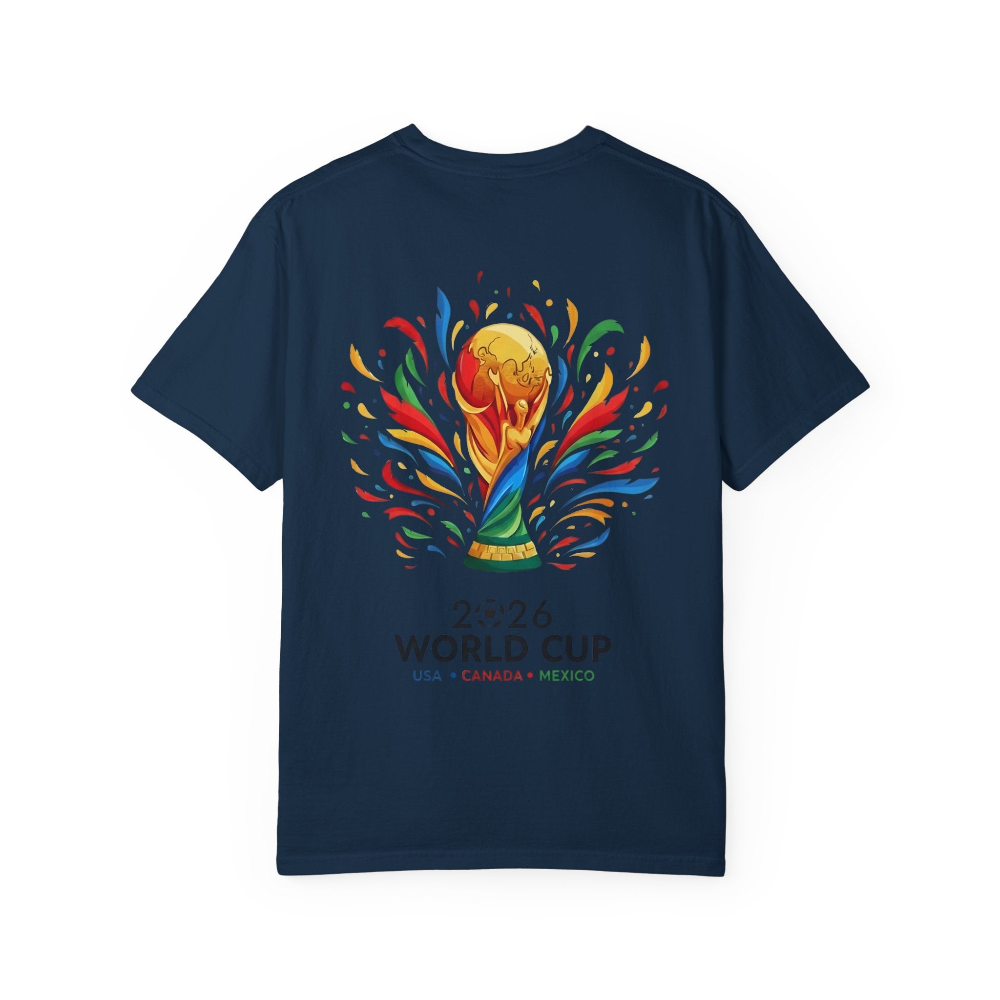 USA Soccer Players Team USA T-Shirt | 2026 World Cup Back Trophy Design, USA Flag, Gift for him, Collectible
