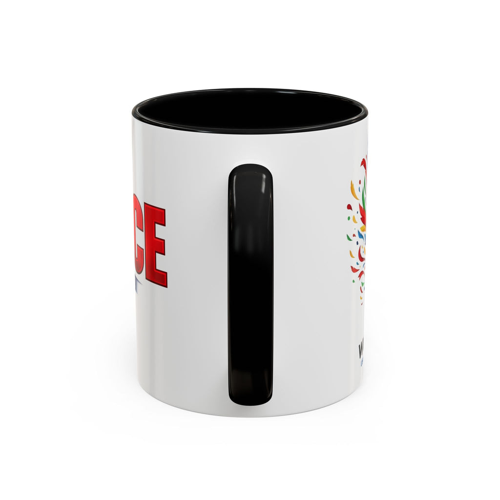 France Tricolor Logo Coffee Mug | Accent Coffee Mug 11oz 15oz, Worl Cup 2026, Gift for mom and dad