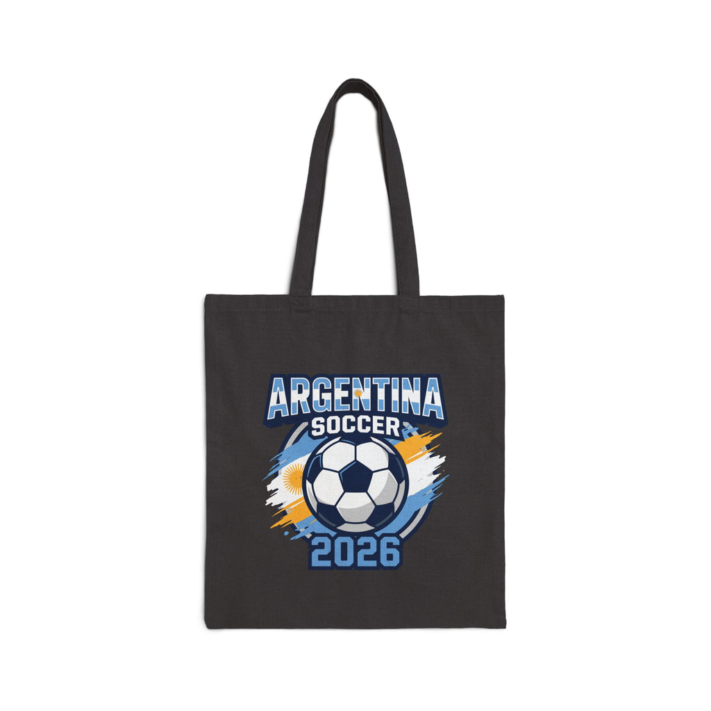 Argentina Soccer 2026 Tote Bag,  World Cup Football Design, Mother's Day Gift