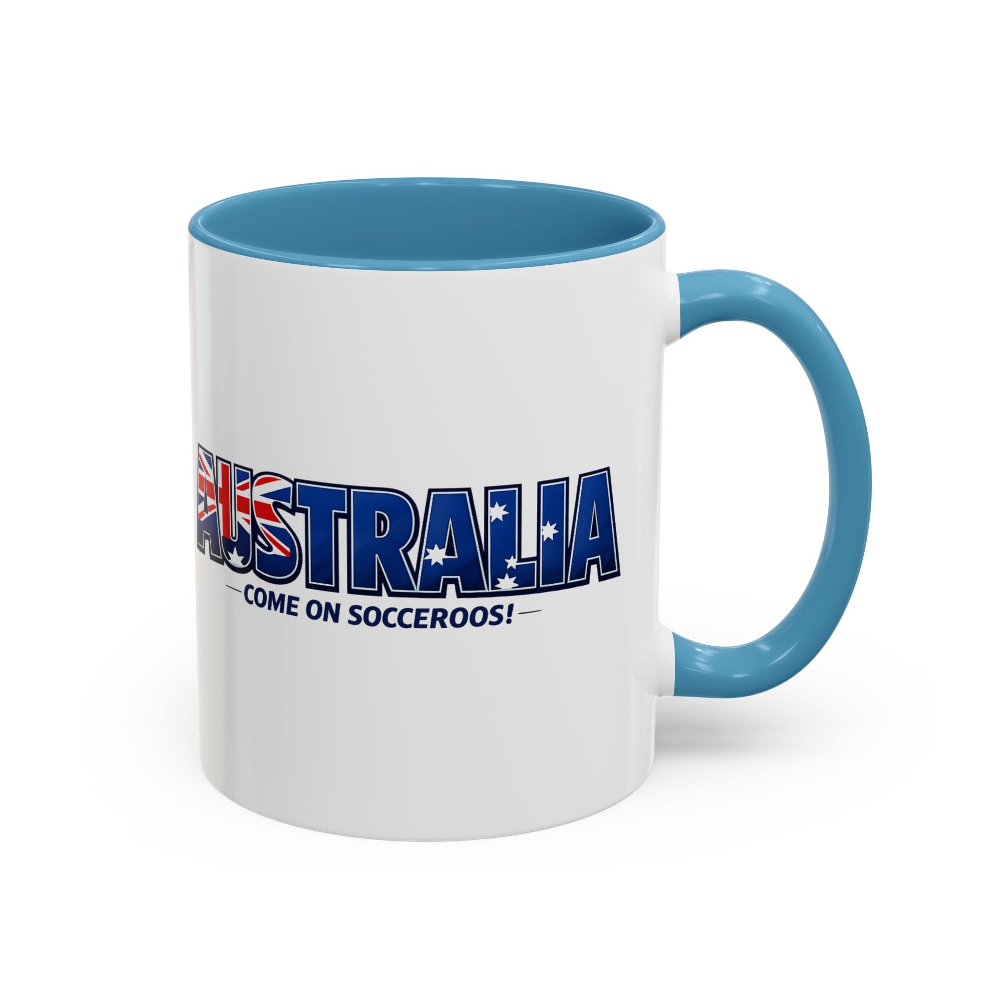 Australia Soccer Cheers Mug | Accent Coffee Mug 11oz 15oz