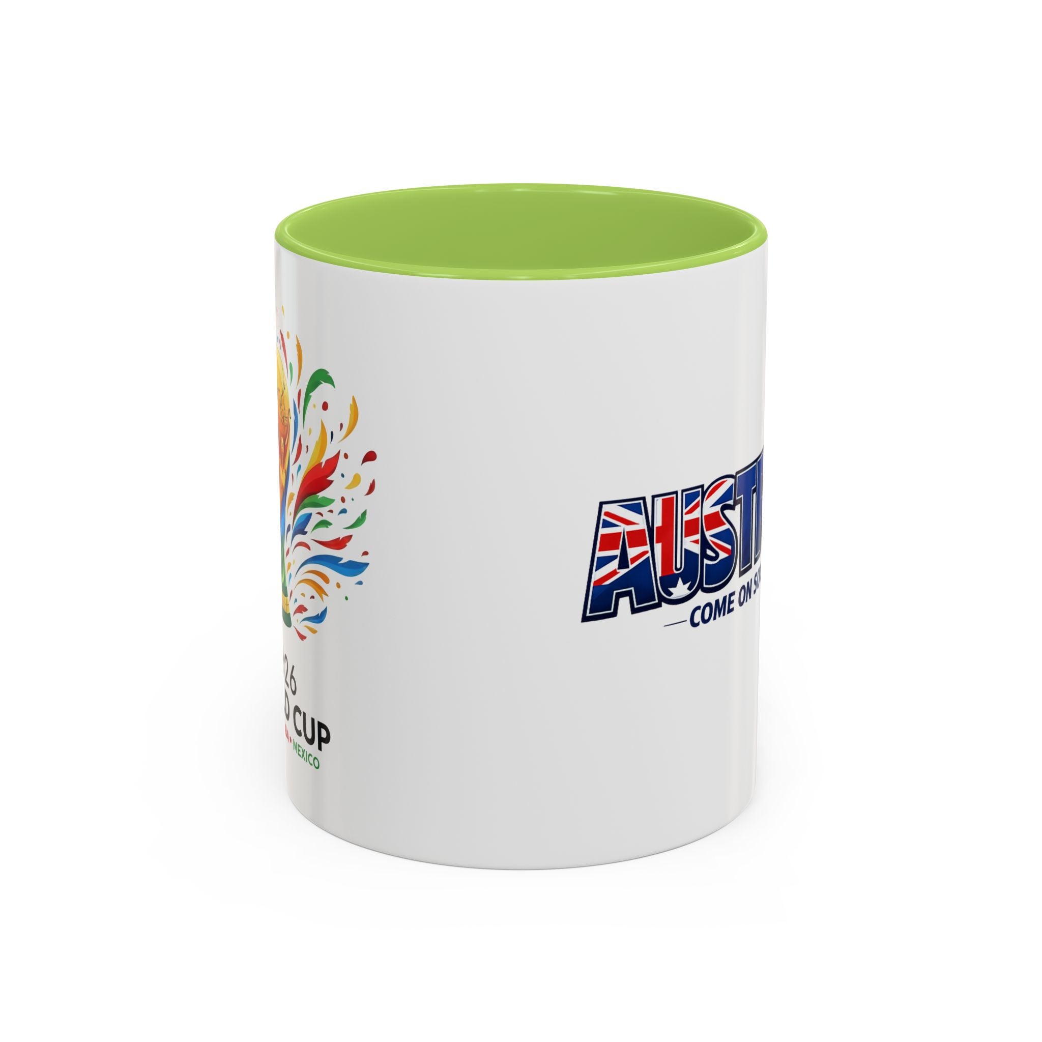 Australia Soccer Cheers Mug | Accent Coffee Mug 11oz 15oz
