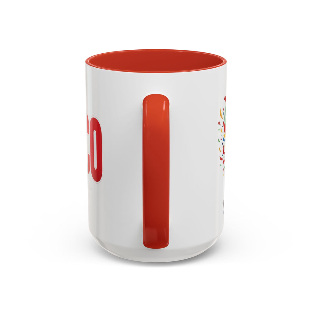 Mexico Coffee Mug | Accent Coffee Cup 11oz 15oz, World Cup 2026, Gift for Dad, Mexican Flag