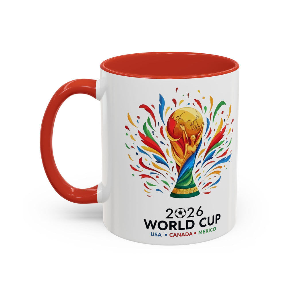 England Flag Typography Accent Coffee Mug | Come On England, World Cup 2026, Gift for Dad