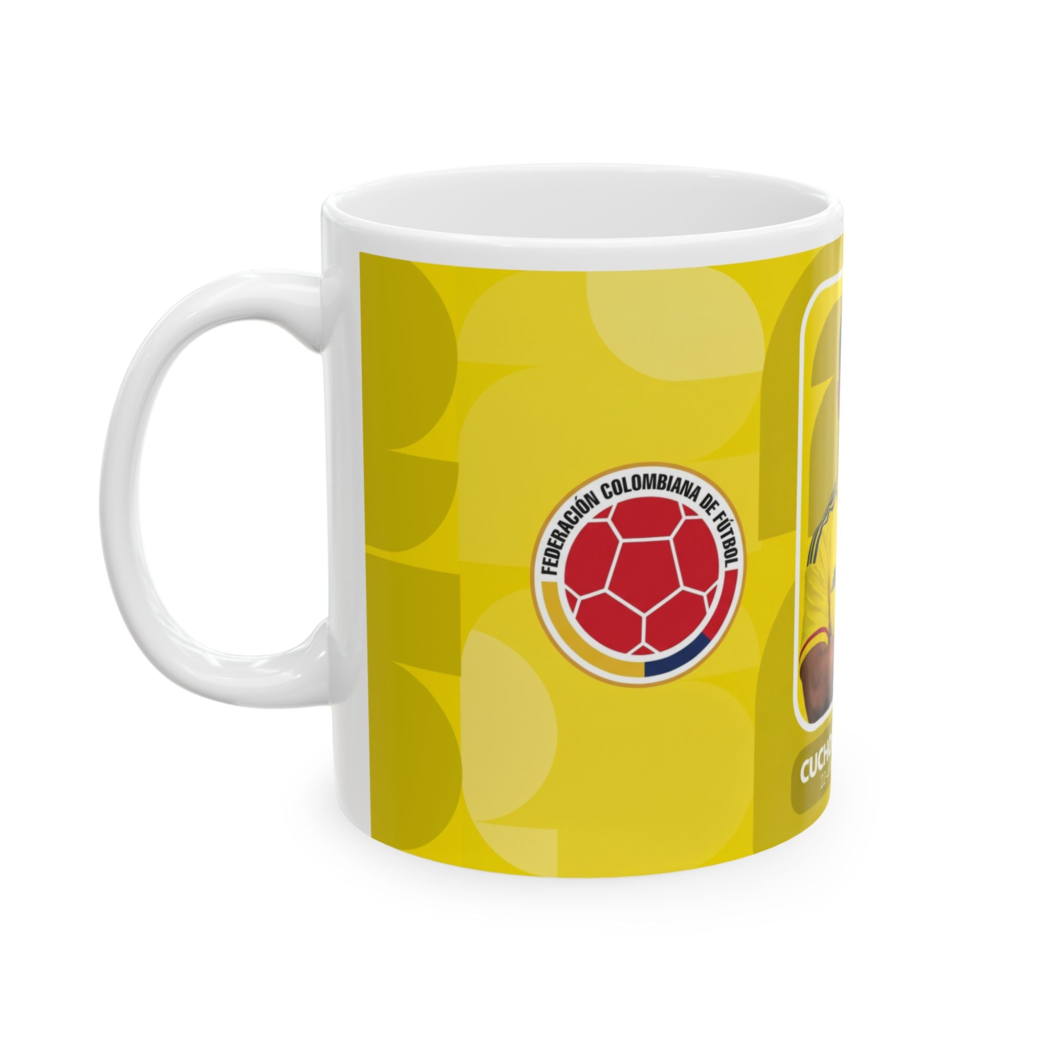 Colombian Soccer Player 'Cucho Hernández' Ceramic Mug — 11oz/15oz, World Cup 2026 Mugs