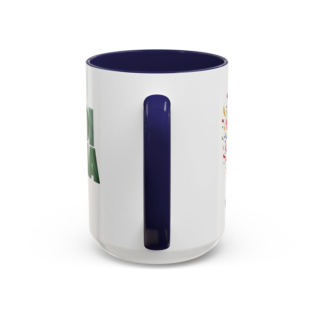 Saudi Arabia Typography Mug | Accent Coffee Mug, Green National Design, Soccer World Cup 2026, Gifts for Dad