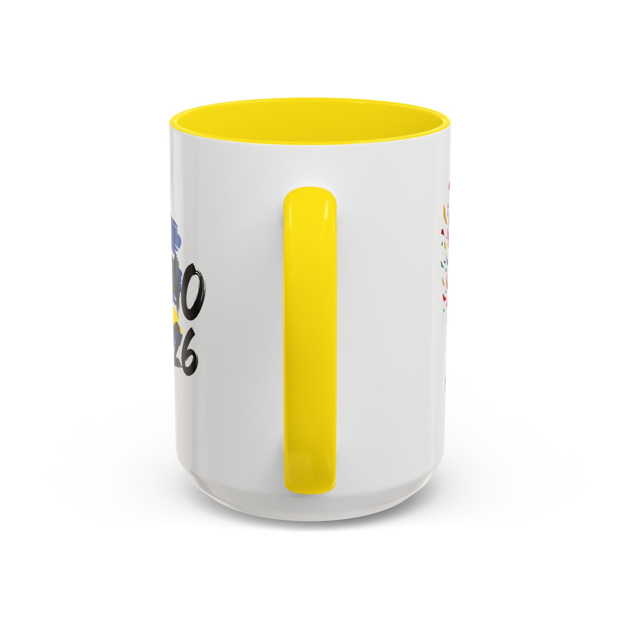 Curaçao 2026 Soccer Flag Accent Coffee Mug | 11oz 15oz,Soccer World Cup 2026, Gift For Dad