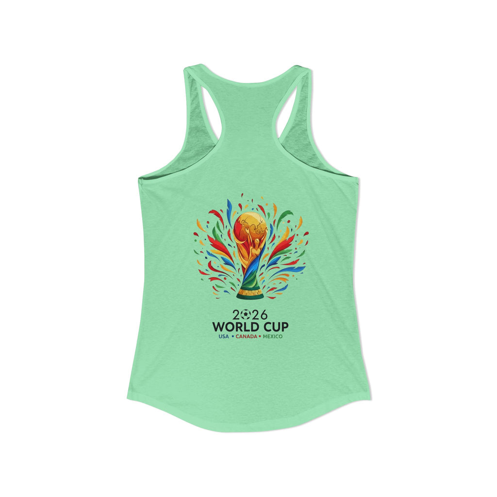 USA Women's Ideal Racerback Tank, Mother's Day Sale, World Cup 2026 Tank, Gift For Mom