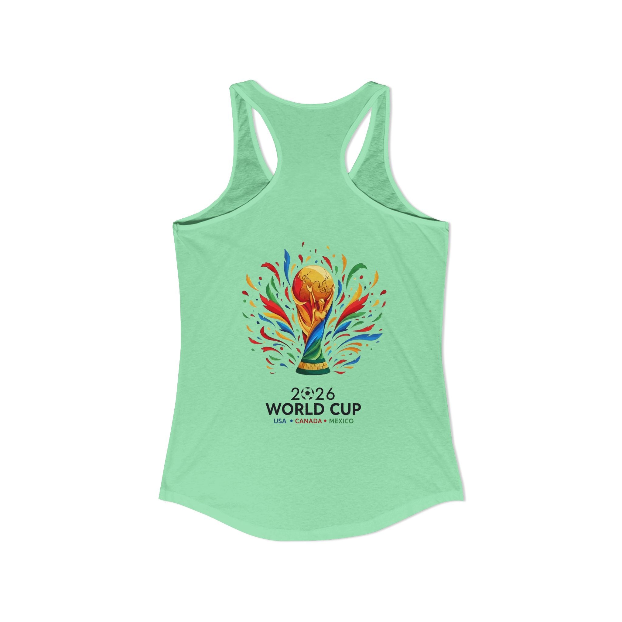 USA Women's Ideal Racerback Tank, Mother's Day Sale, World Cup 2026 Tank, Gift For Mom
