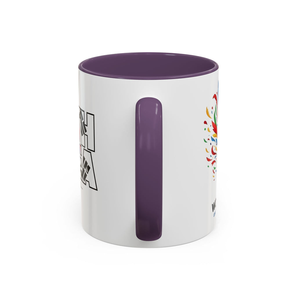 South Korea flag text Accent Coffee Mug | Korean travel souvenir, Soccer World Cup 2026, Gifts for Dad