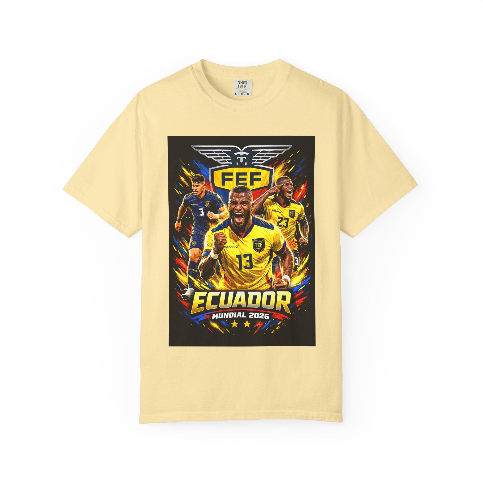 Ecuador Soccer Players T-Shirt | 2026 World Cup Team Tee, Ecuador Flag, Gift for him, Collectible