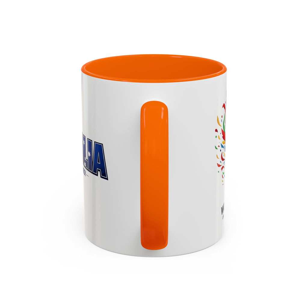 Australia Soccer Cheers Mug | Accent Coffee Mug 11oz 15oz