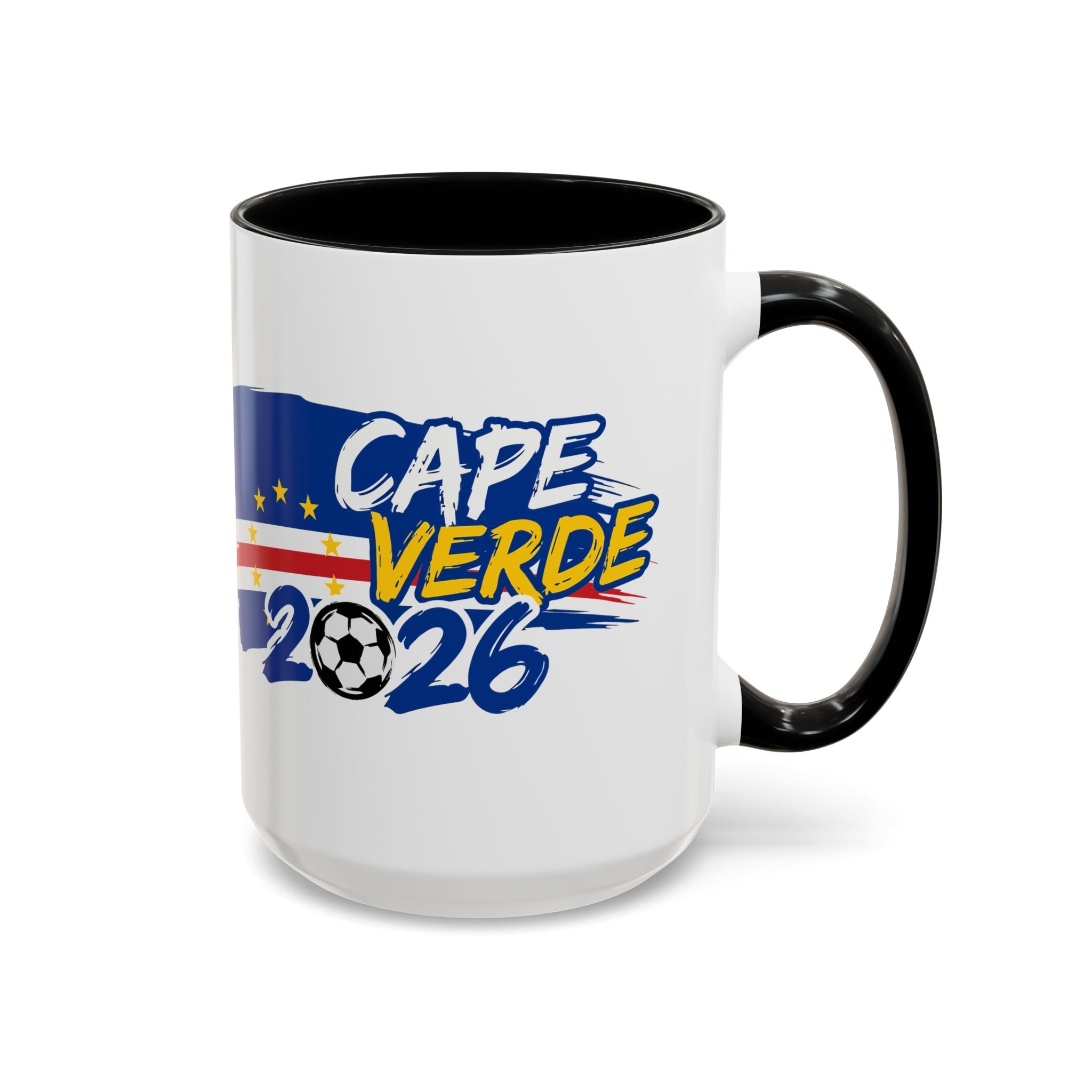 Cape Verde 2026 Soccer World Cup Mug | Accent Coffee Mug 11oz 15oz,Soccer World Cup 2026, Gift for Dad