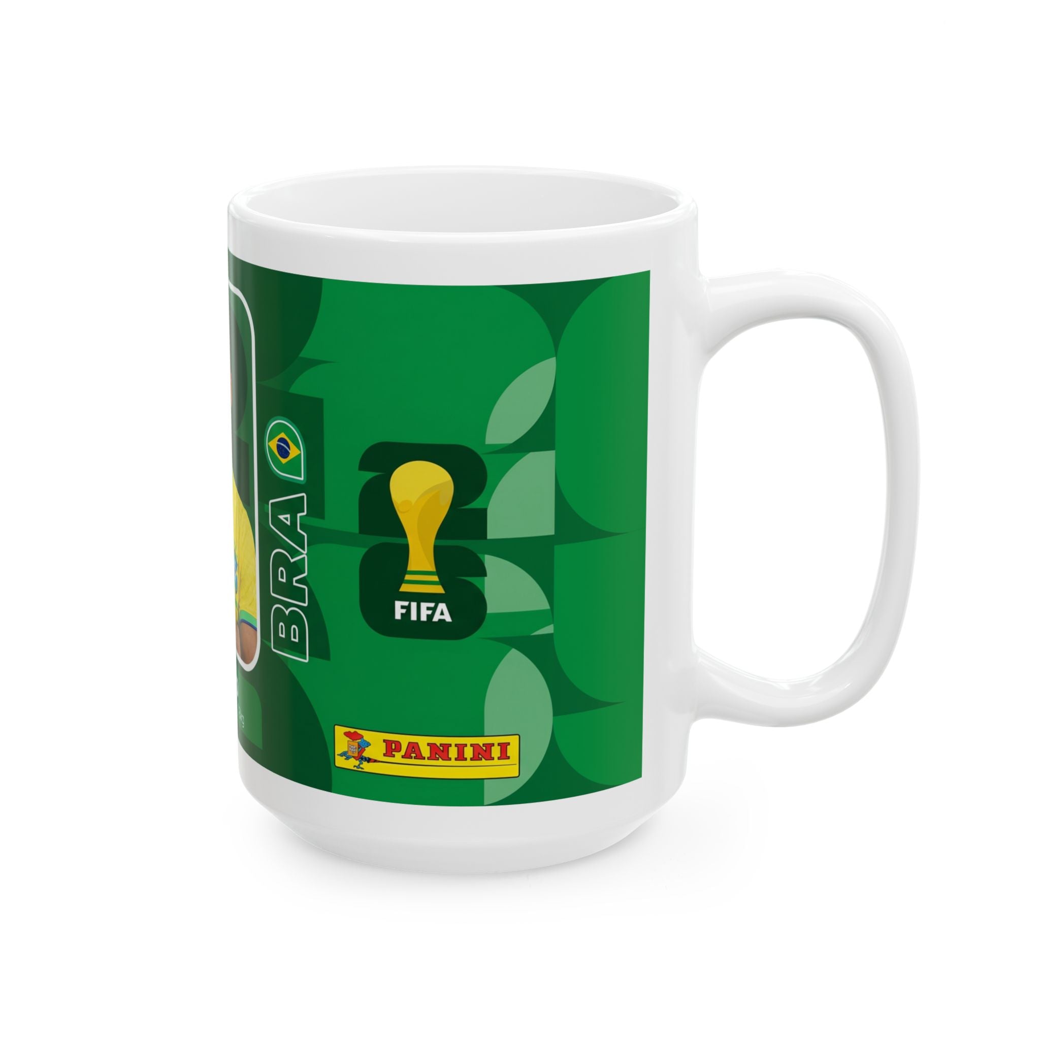 Brazil Soccer Player Fabinho Ceramic Mug – Coffee Cup (11oz/15oz), World Cup 2026 Mugs