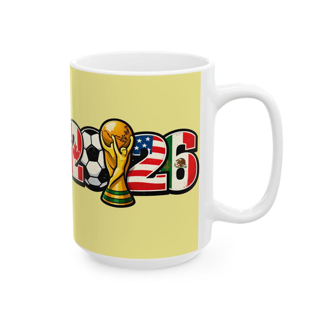 Spain World Cup 2026 Mug, Ceramic Coffee Cup, Spain Flag, Gift For Dad