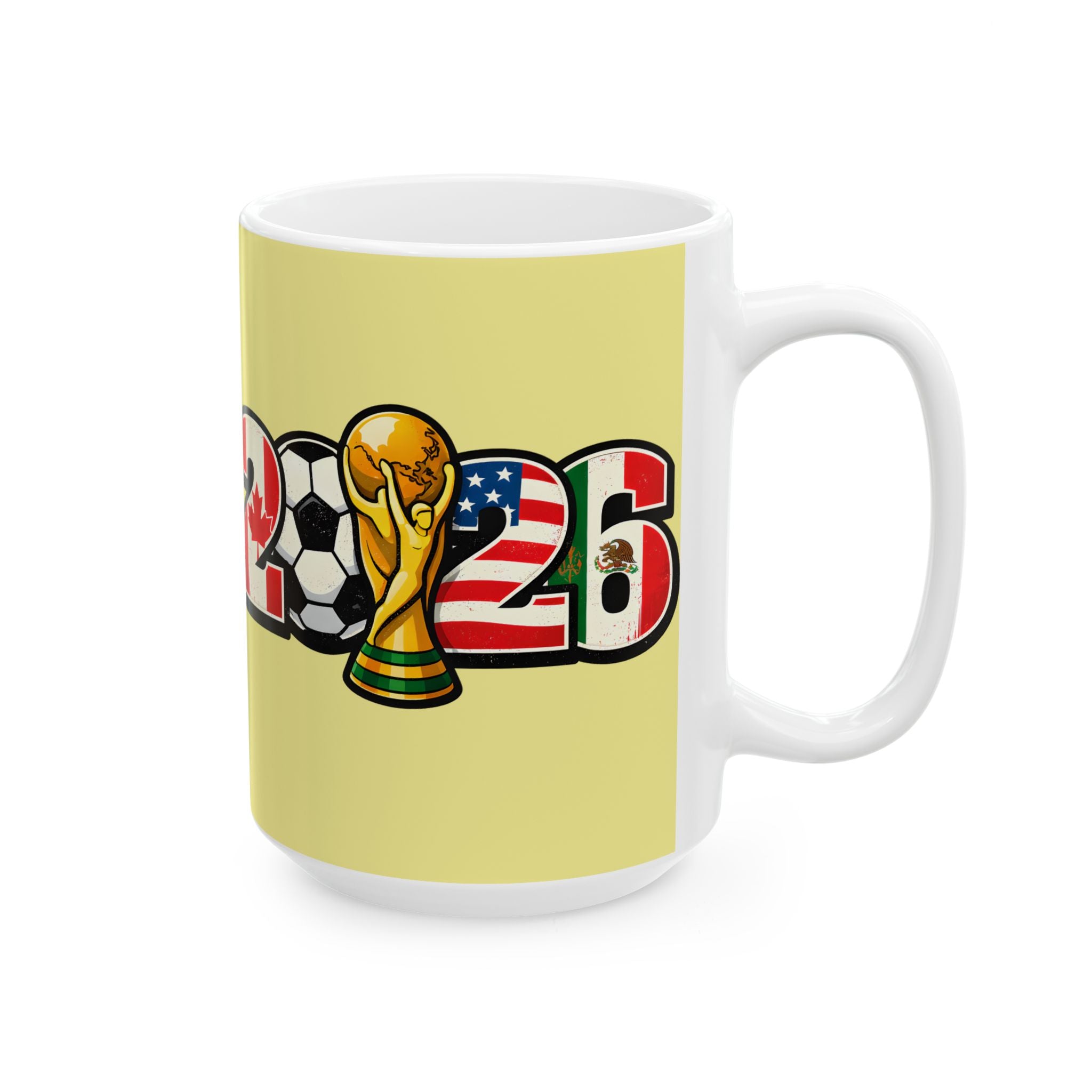 Spain World Cup 2026 Mug, Ceramic Coffee Cup, Spain Flag, Gift For Dad